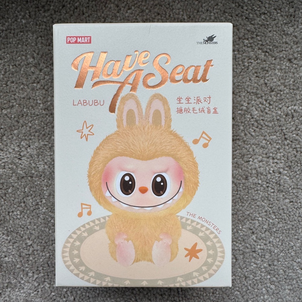 Labubu Have a Seat QUQU by POP MART UNOPENED